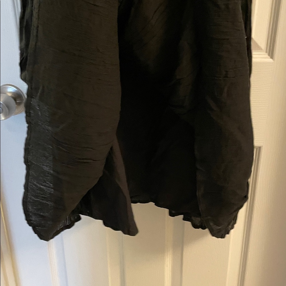 Natural Life Black Gauzy Dress - Picture 4 of 8